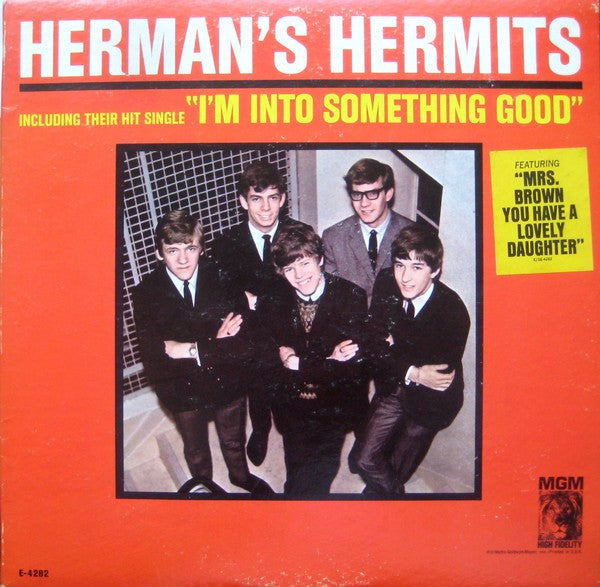Herman's Hermits : Introducing Herman's Hermits (LP, Album, Mono, 2nd)