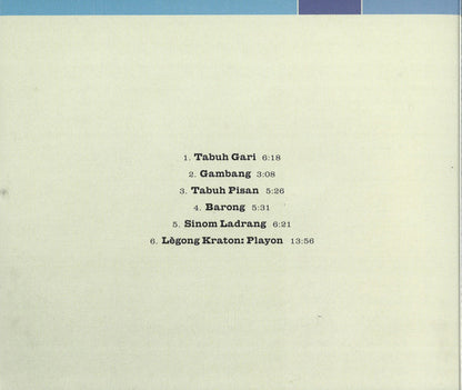 Gong Semar Pegulingan De Teges : Indonesia: Bali - Gamelan Semar Pegulingan : Gamelan Of The Love God (CD, Album, RE, RM)