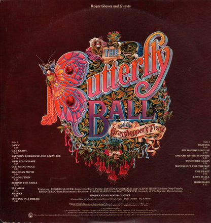 Roger Glover And Guests : The Butterfly Ball And The Grasshopper's Feast (LP, Album, CP )
