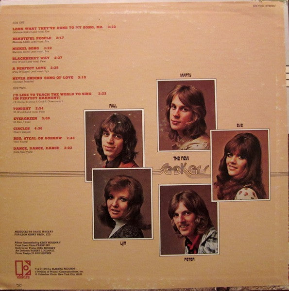 The New Seekers : The Best Of The New Seekers (LP, Comp, Promo)