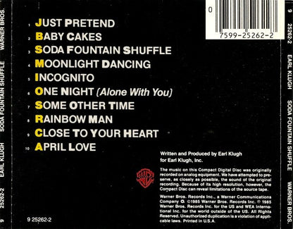 Earl Klugh : Soda Fountain Shuffle (CD, Album, RE, RP)