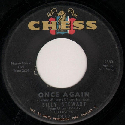 Billy Stewart : Sitting In The Park / Once Again (7")