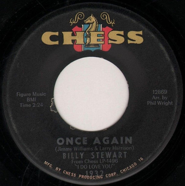 Billy Stewart : Sitting In The Park / Once Again (7")