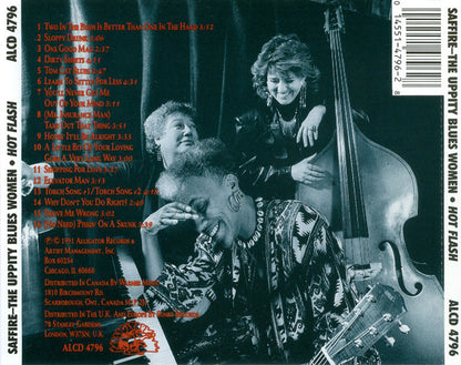 Saffire -The Uppity Blues Women : Hot Flash (CD, Album)