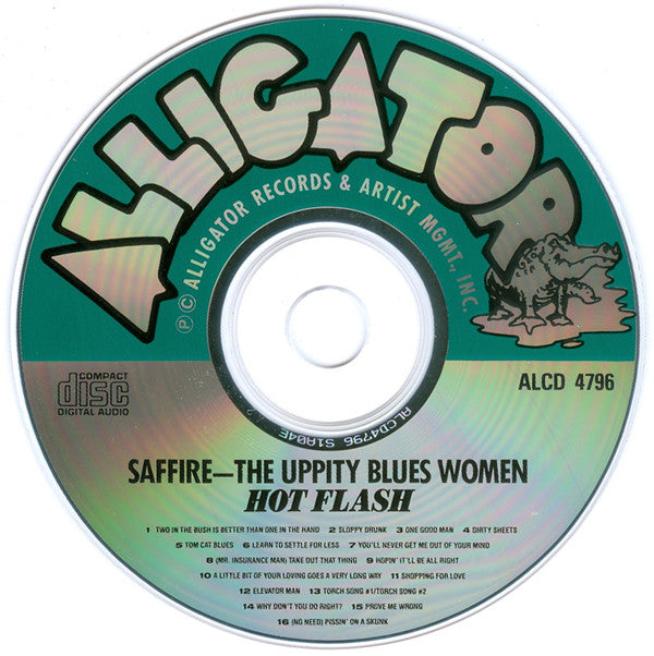 Saffire -The Uppity Blues Women : Hot Flash (CD, Album)