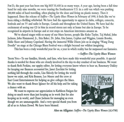 Saffire -The Uppity Blues Women : Hot Flash (CD, Album)