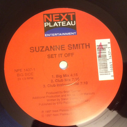 Suzanne Smith : Set It Off (12")