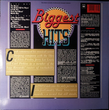 Johnny Cash : Biggest Hits (LP, Comp, Pit)