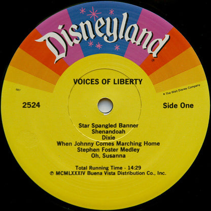 The Liberty Voices : Voices Of Liberty (Walt Disney World EPCOT Center) (LP)