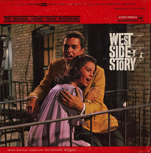 Leonard Bernstein : West Side Story (The Original Sound Track Recording) (LP, Album, RE)