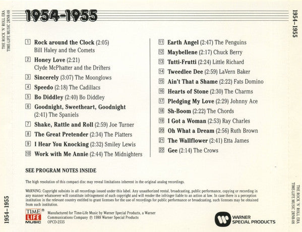 Various : The Rock’N’Roll Era 1954-1955 (CD, Comp, RM)
