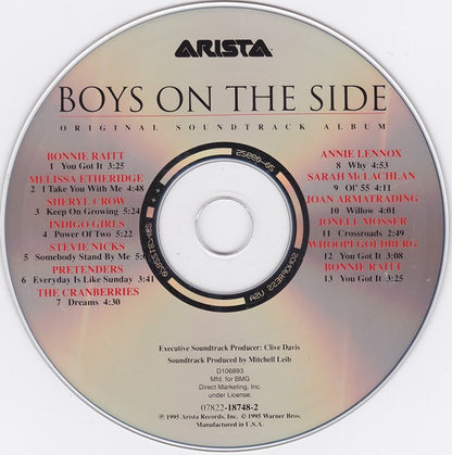 Various : Boys On The Side (Original Soundtrack Album) (CD, Comp, Club)