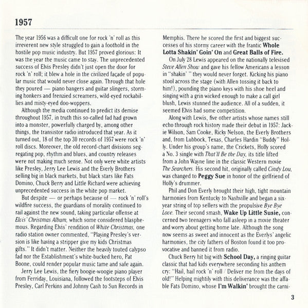 Various :  The Rock 'N' Roll Era 1957 (CD, Comp, RM, Org)