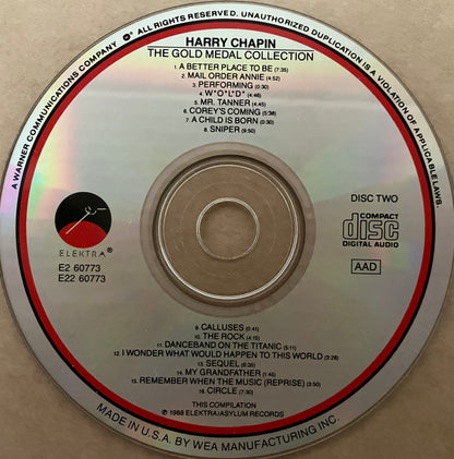 Harry Chapin : The Gold Medal Collection (2xCD, Comp, Club, SRC)