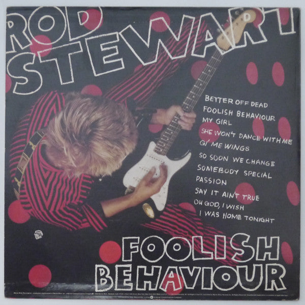 Rod Stewart : Foolish Behaviour (LP, Album)
