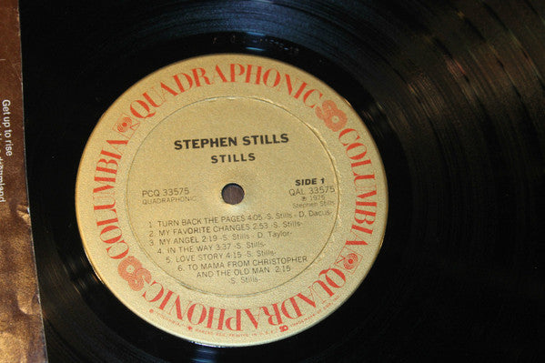 Stephen Stills : Stills (LP, Album, Quad)