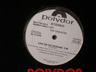 The Dodgers : Love On The Rebound (12", Promo)
