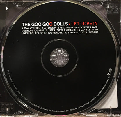 The Goo Goo Dolls* : Let Love In (CD, Album)