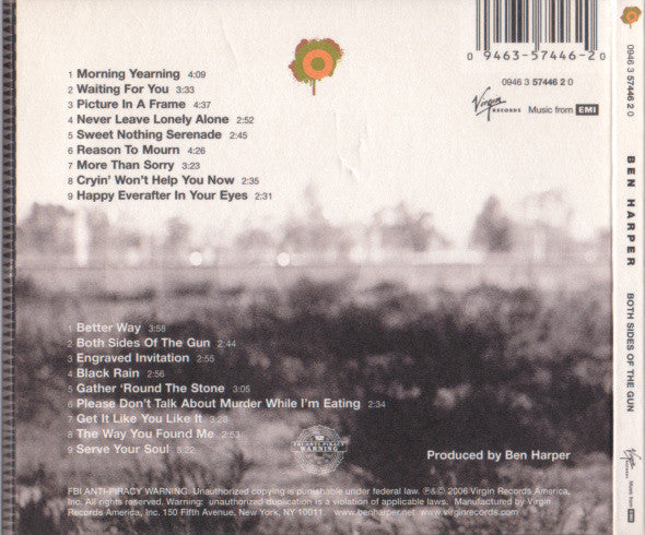 Ben Harper : Both Sides Of The Gun (2xCD, Album, Car)