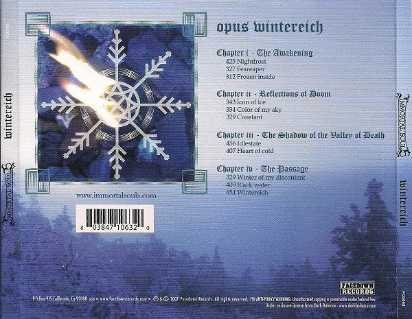 Immortal Souls : Wintereich (CD, Album)