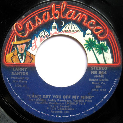 Larry Santos : We Can't Hide It Anymore (7", Single)