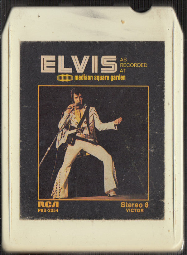 Elvis Presley : Elvis As Recorded At Madison Square Garden (8-Trk)