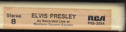 Elvis Presley : Elvis As Recorded At Madison Square Garden (8-Trk)