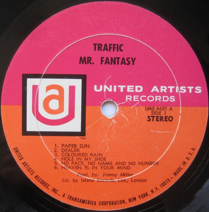 Traffic : Mr. Fantasy (LP, Album)