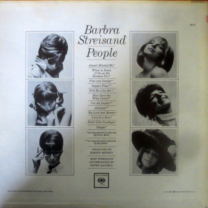 Barbra Streisand : People (LP, Album, RE)