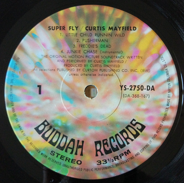 Curtis Mayfield : Super Fly (LP, Album)