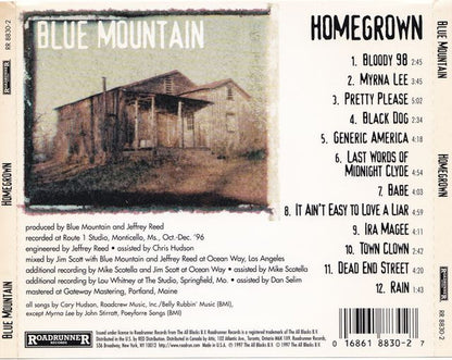 Blue Mountain : Homegrown (CD, Album)