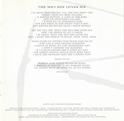 Richard Marx : Paid Vacation (CD, Album, Club)