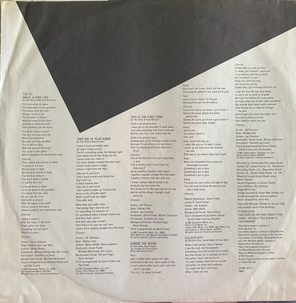 Paul Anka : Walk A Fine Line (LP, Album)
