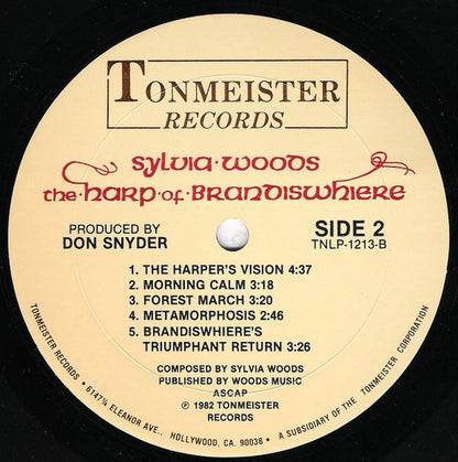 Sylvia Woods : The Harp Of Brandiswhiere (LP)