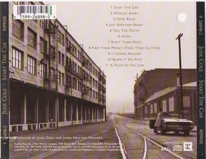 Jude Cole : Start The Car (CD, Album)