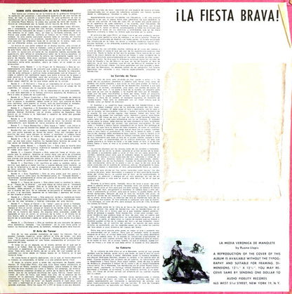 Banda Taurina : ¡The Brave Bulls! (LP, Album, Mono)