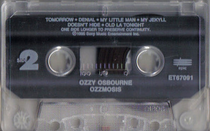 Ozzy Osbourne : Ozzmosis (Cass, Album)