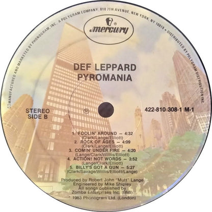 Def Leppard : Pyromania (LP, Album)