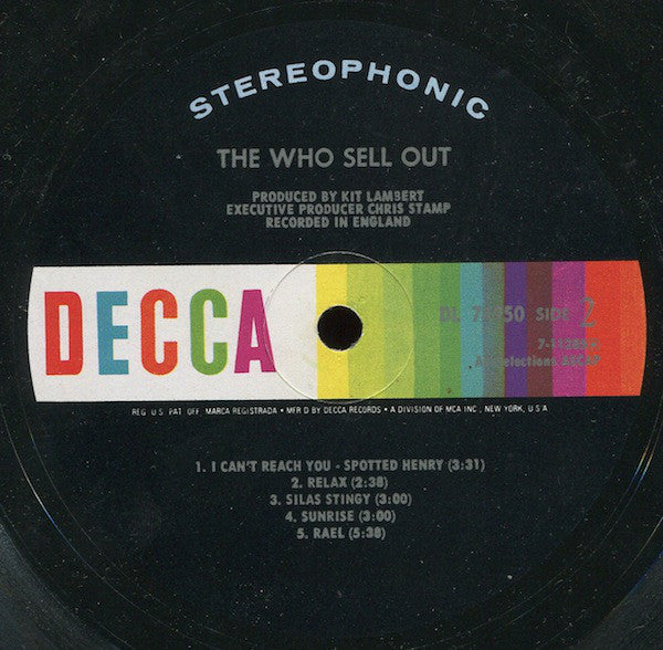 Buy The Who : The Who Sell Out (LP, Album, Glo) Online for a great