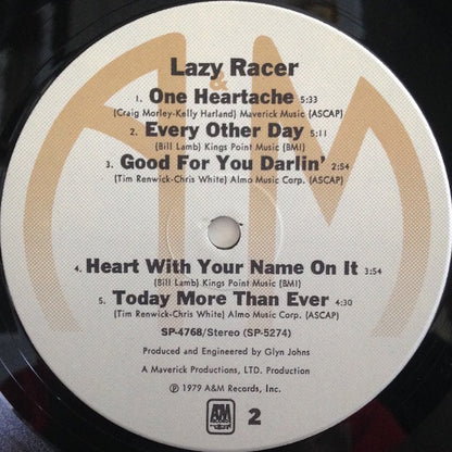 Lazy Racer : Lazy Racer (LP, Album)