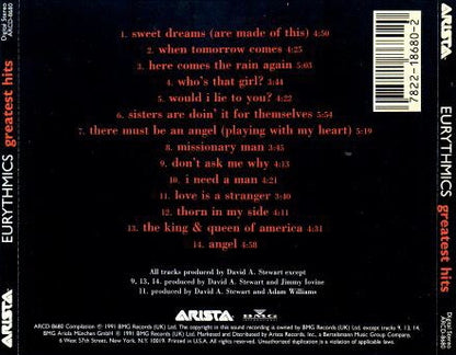 Eurythmics : Greatest Hits (CD, Comp)