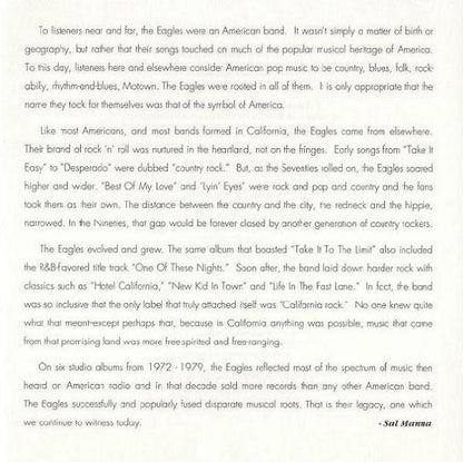 Eagles : Hell Freezes Over (CD, Album)