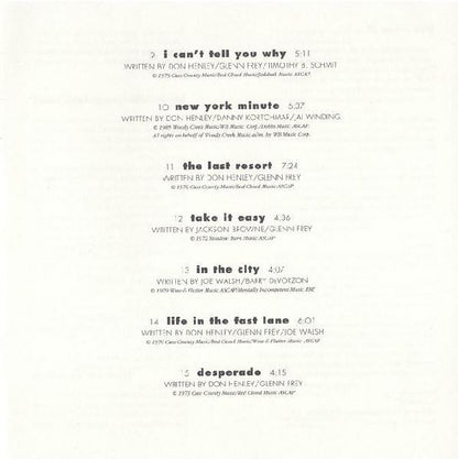 Eagles : Hell Freezes Over (CD, Album)