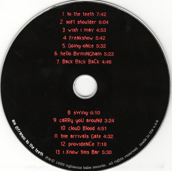 Ani DiFranco : To The Teeth (CD, Album)