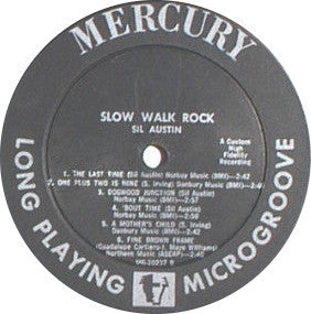 Sil Austin And His Orchestra : Slow Walk Rock (LP, Album, Mono)