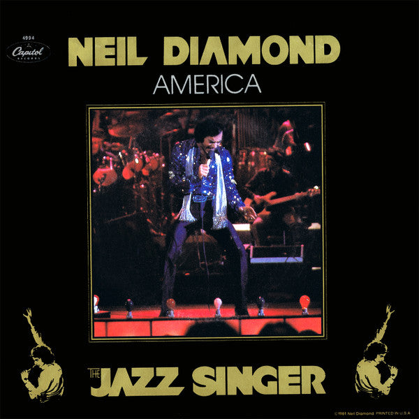 Neil Diamond : America / Songs Of Life (7", Single, Win)