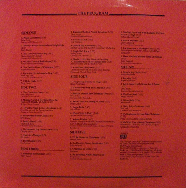 Various : The Time-Life Treasury Of Christmas (3xLP, Comp)