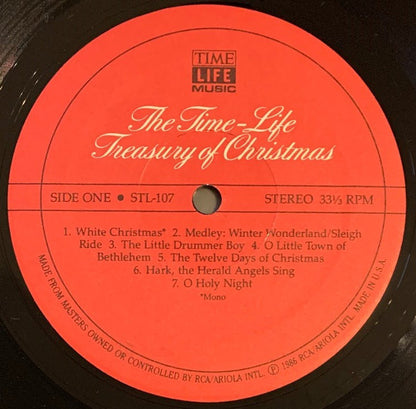 Various : The Time-Life Treasury Of Christmas (3xLP, Comp)
