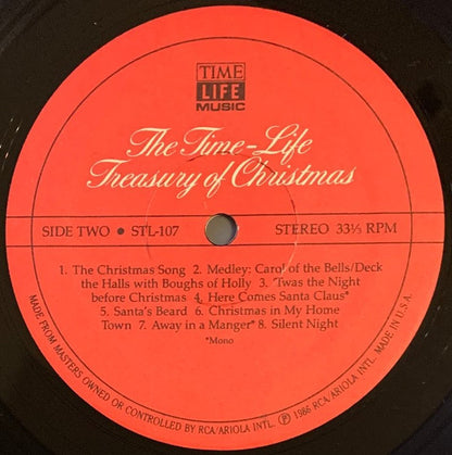 Various : The Time-Life Treasury Of Christmas (3xLP, Comp)