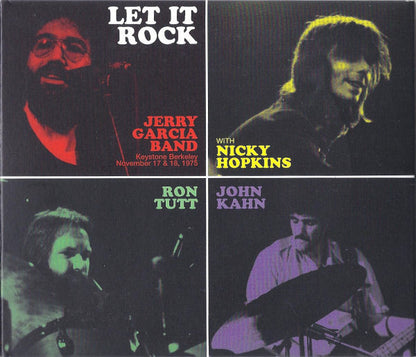 The Jerry Garcia Band : Let It Rock (Keystone Berkeley, November 17 & 18, 1975) (2xHDCD, Album)
